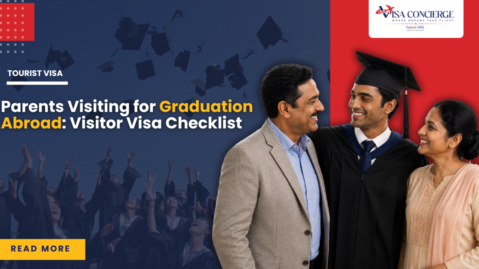 Parents Visiting for Graduation Abroad Visitor Visa Checklist