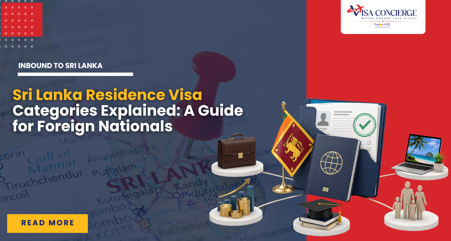 Sri Lanka Residence Visa Categories Explained: A Guide for Foreign Nationals