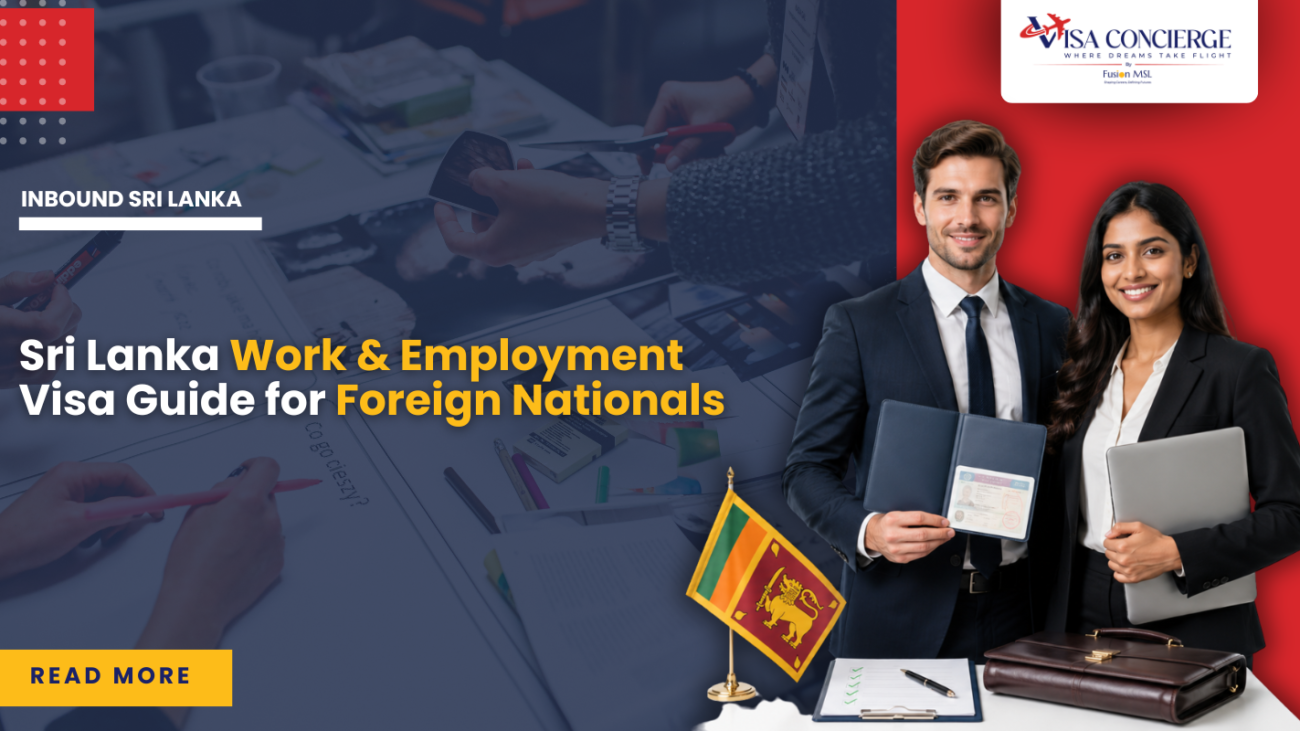 Sri Lanka Work & Employment Visa Guide for Foreign Nationals