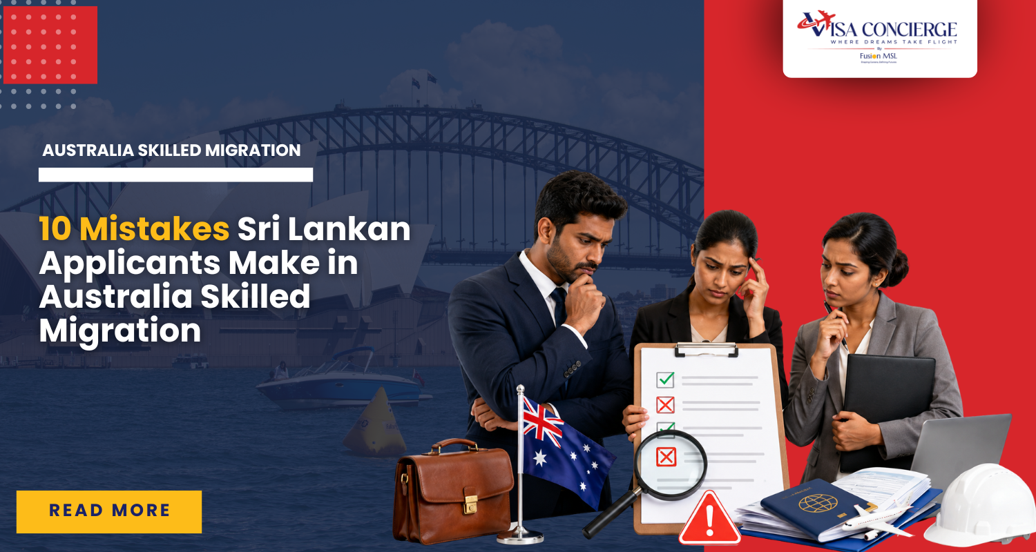 10 mistakes Sri Lankan applicants make in Australia skilled migration